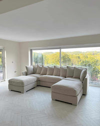 U-Shaped Sofa Collection – Full Back & Scatter Back