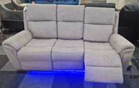 Florence Fabric Electric Recliner Sofa Set