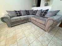 Verona 5 Seater Scatter Back Corner Sofa