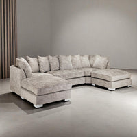 Bishop U-Shape Sofa /Corner Sofa in Truffle