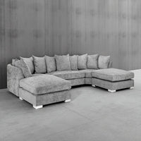 Bishop U-Shape Sofa /Corner Sofa in Truffle