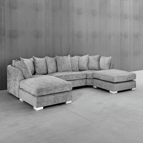 Bishop U-Shape Sofa /Corner Sofa in Truffle