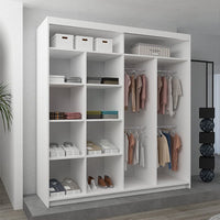 NICOLE WARDROBE 120cm/150cm/180cm/203cm